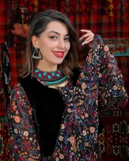 جولناز - شيرينه كهلك زێده (قطعة واحدة، قماش ناعم – يُوصى بارتداء فستان داخلي) 2