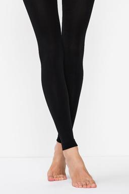 Penti Thermo-Leggings Damen ohne Fuß – blickdicht, Fleece-Innenseite, Schwarz 2