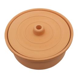 HELDENA Terrakotta Schmortopf mit Deckel – Groß, ca. 4–5 Personen 4