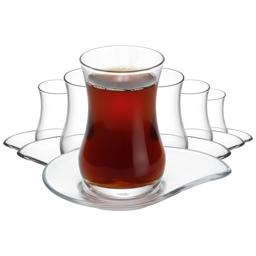 سرویس چایخوری ترکی HELDENA حجم 170 ml – ۱۲ پارچه به همراه نعلبکی 4