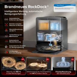 Roborock Saros 20 Saug- und Wischroboter mit RockDock – 36.000 Pa – Saros 20 Set 6
