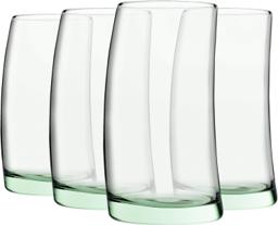 لیوان لانگ درینک HELDENA حجم 390 ml – ست 4 عددی از شیشه شفاف 1