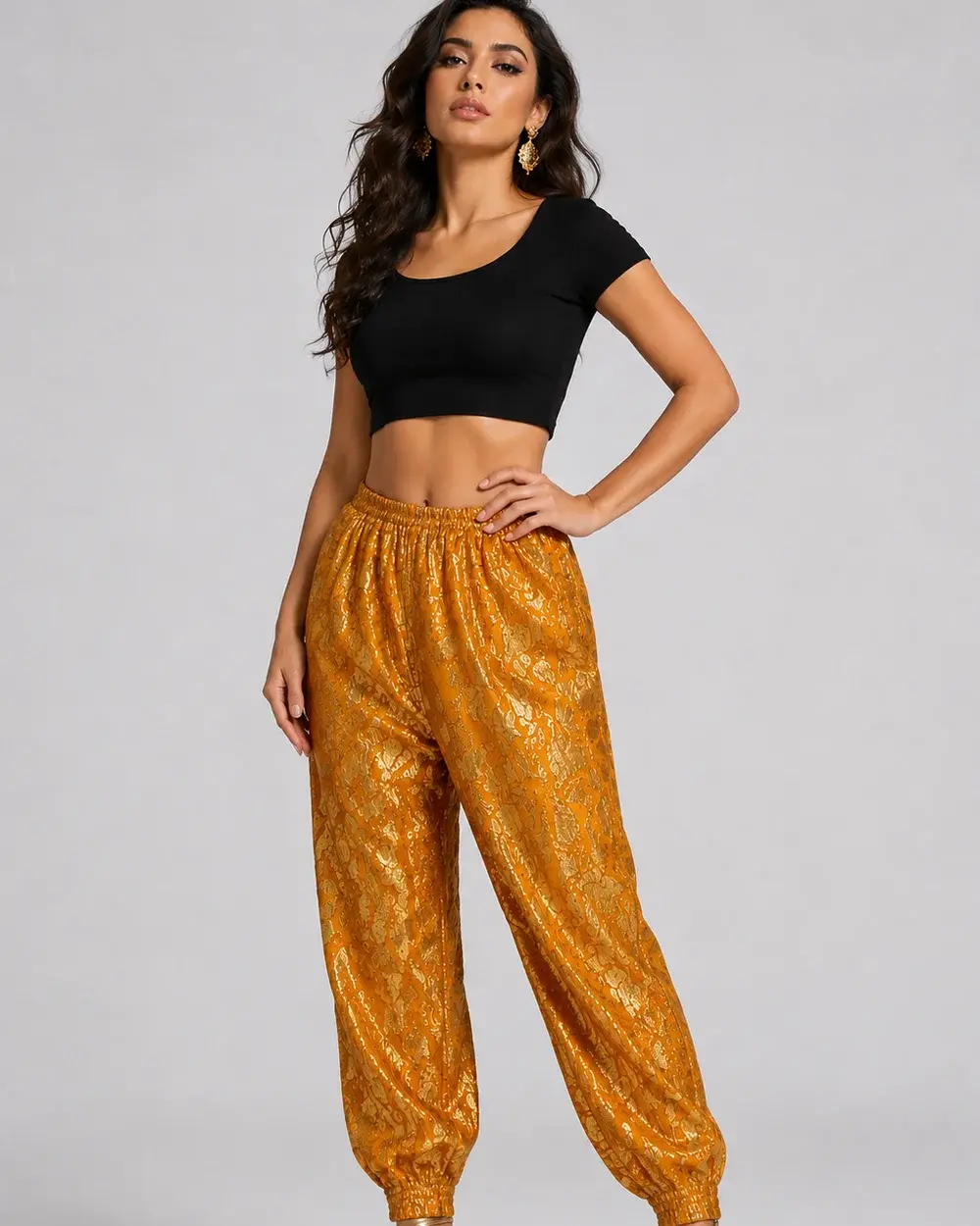 Orientalische Hose – gold