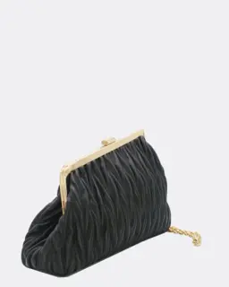 کیف دستی – Pochette biface matelasse Noir 2
