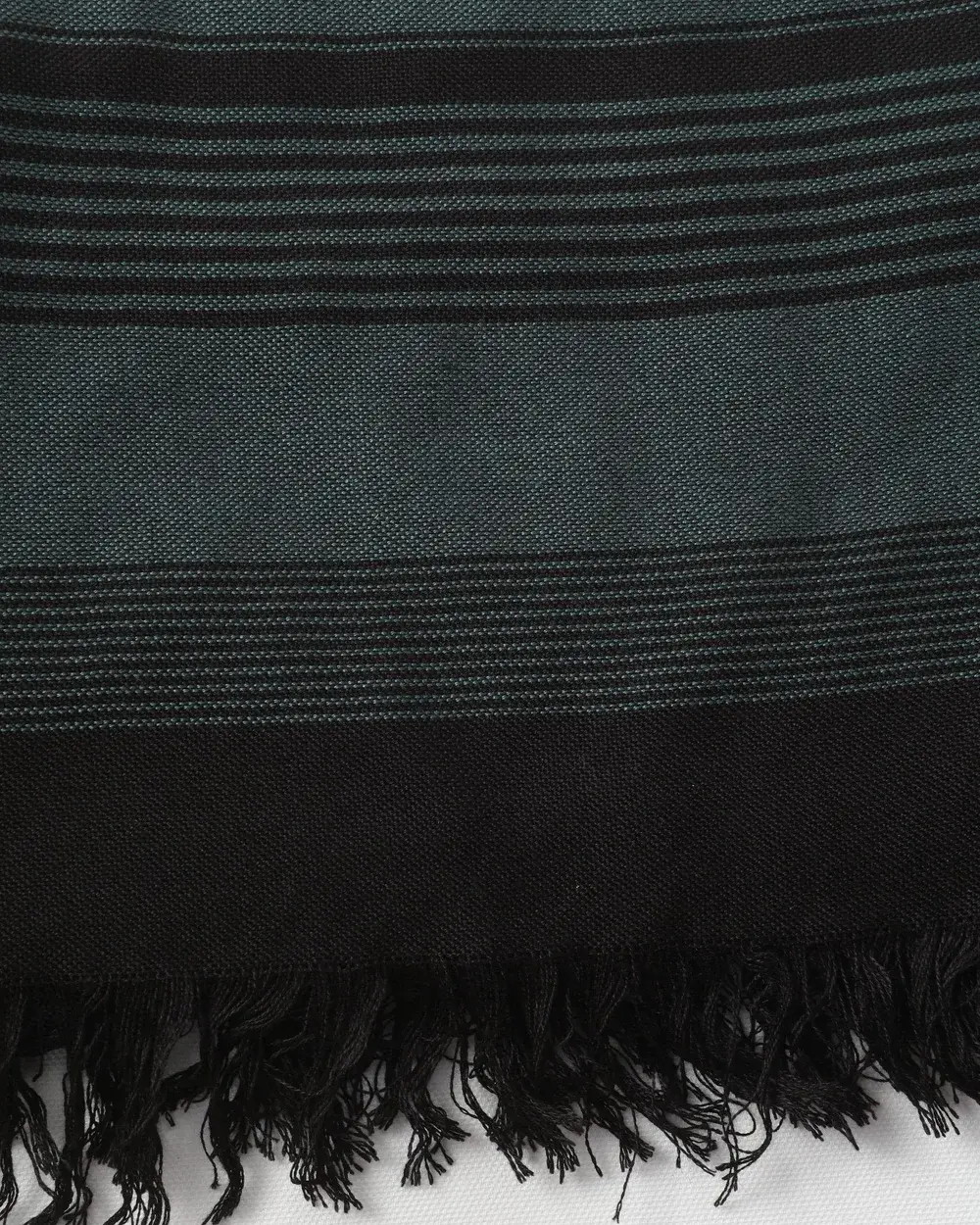 Kefîye – Schal – Schwarzgrün