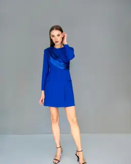 Blaues Minikleid - Selda 2