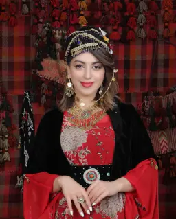 بوليرو كردي أسود من المخمل 1