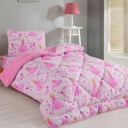HELDENA Prinzessin Kinder-Schlafset 3-teilig – 135 x 200 cm Steppdecke, Spannbettlaken & Kissenbezug 5
