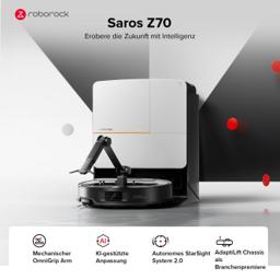 HELDENA Roborock Saros Z70 Saug- & Wischroboter mit OmniGrip-Arm 2