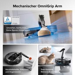 HELDENA Roborock Saros Z70 Saug- & Wischroboter mit OmniGrip-Arm 4