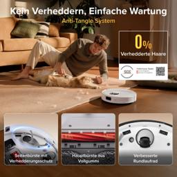 HELDENA Roborock Qrevo S Pro Set Saug- & Wischroboter – 18.500 Pa | All-in-One-Dock 4