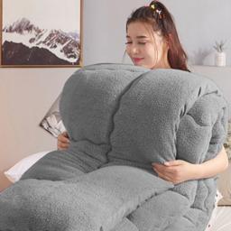 لحاف دوطرفه ولسافت HELDENA – بژ، طوسی و صورتی، ۱۵۵×۲۲۰ تا ۲۲۰×۲۴۰ سانتیمتر 6