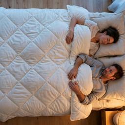 KOYUN YÜNÜ %100 Yorgan – 135x200, 155x220, 200x220, 220x240 cm – Pamuklu Kılıf, 350 g/m² 7