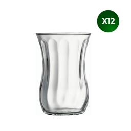 HELDENA Türk Çay Bardakları 120 ml – 6'lı Şeffaf Cam Set 3