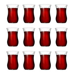 HELDENA Türk Çay Bardakları 120 ml – 6'lı Şeffaf Cam Set 4