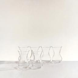 HELDENA Türk Çay Bardakları 120 ml – 6'lı Şeffaf Cam Set 5